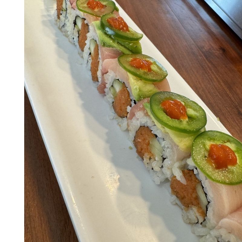 Treasure Island Roll at Fuji Asian Kitchen